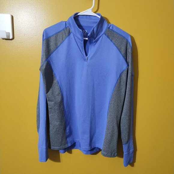 Noble Outfitters 1/4 Zip Performance Jacket L Running - Picture 1 of 8